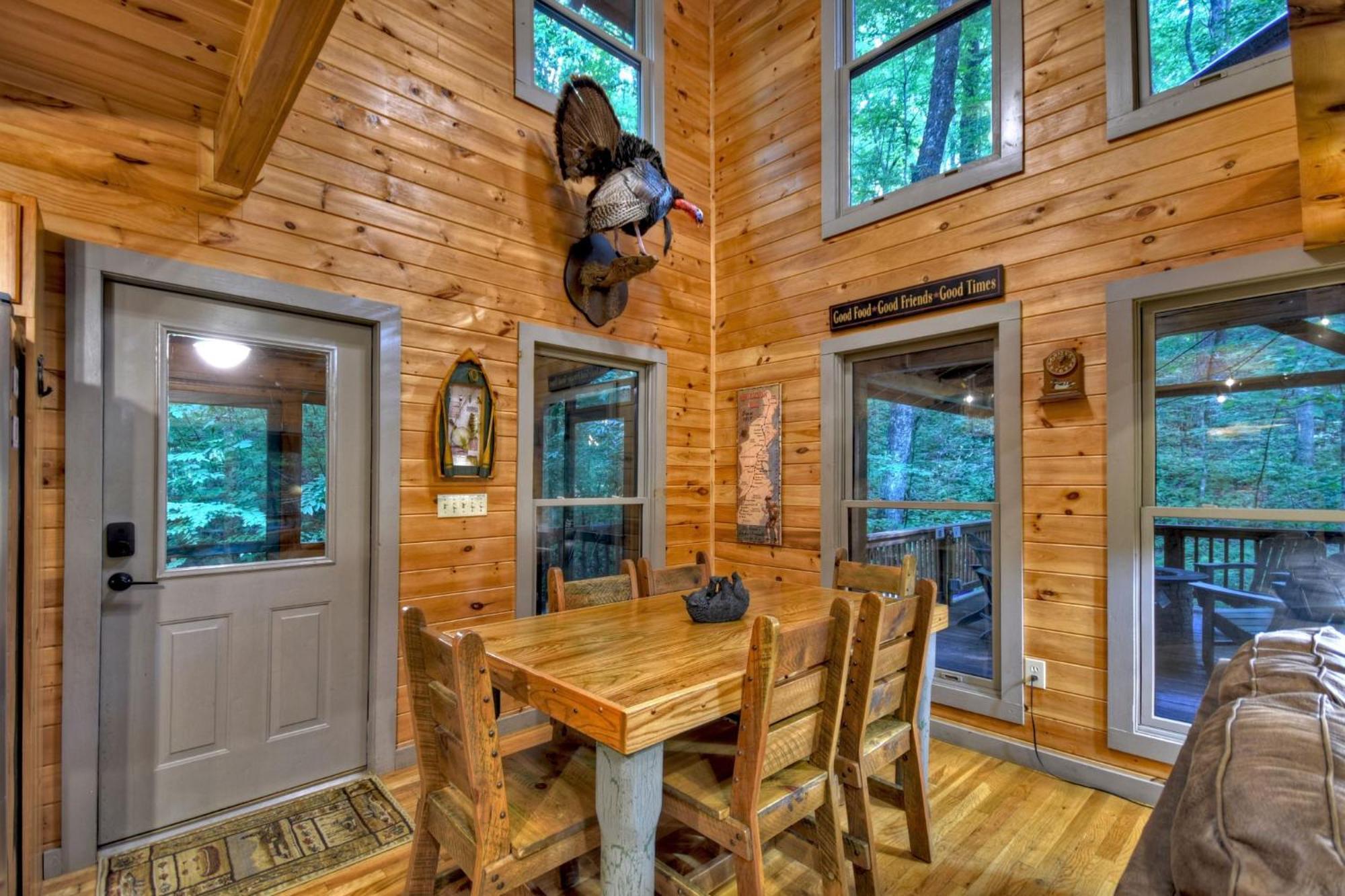 K6 Lodge Gather Around The Firepit Soak In The Hot Tub And Splash In The Creek Blue Ridge Exterior foto