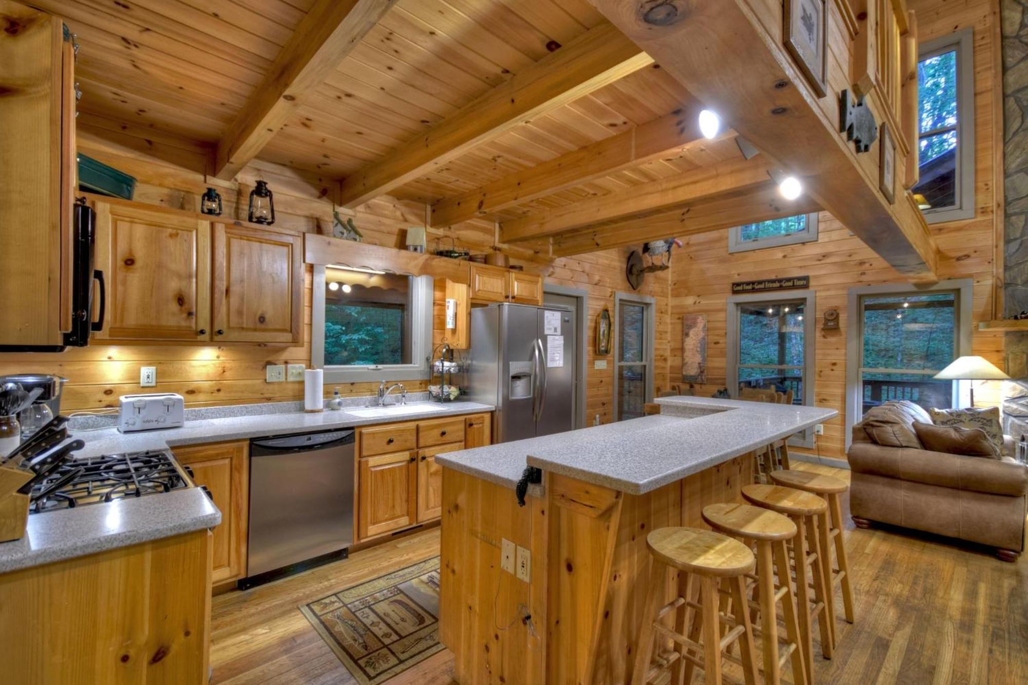 K6 Lodge Gather Around The Firepit Soak In The Hot Tub And Splash In The Creek Blue Ridge Exterior foto